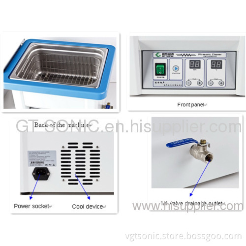 Digital Ultrasonic Utensil Washing Cleaning Machine 